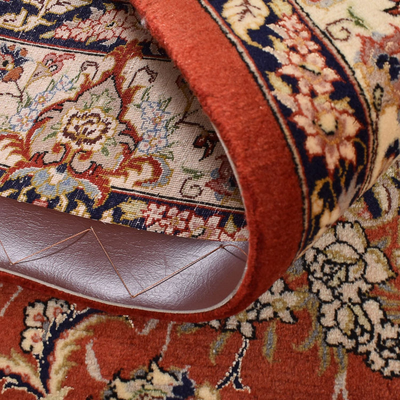 Perzisch tapijt - Ghom - Koninklijk - 205 x 138 cm - rood