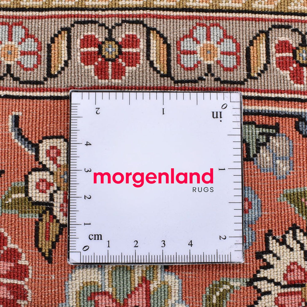 Perzisch tapijt - Ghom - Koninklijk - 208 x 137 cm - donkerblauw