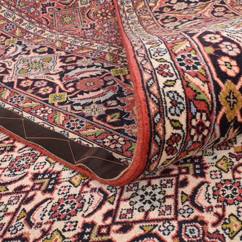 Perzisch tapijt - Bijar - 403 x 301 cm - bordeauxrood