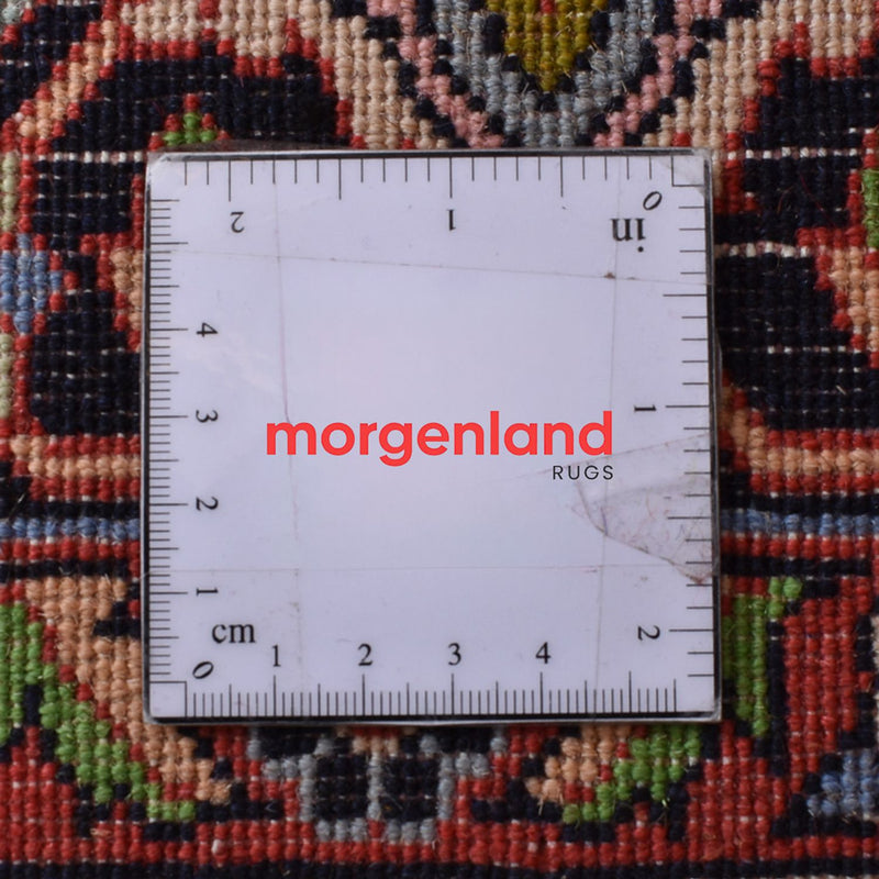 Perzisch tapijt - Bijar - 403 x 301 cm - bordeauxrood