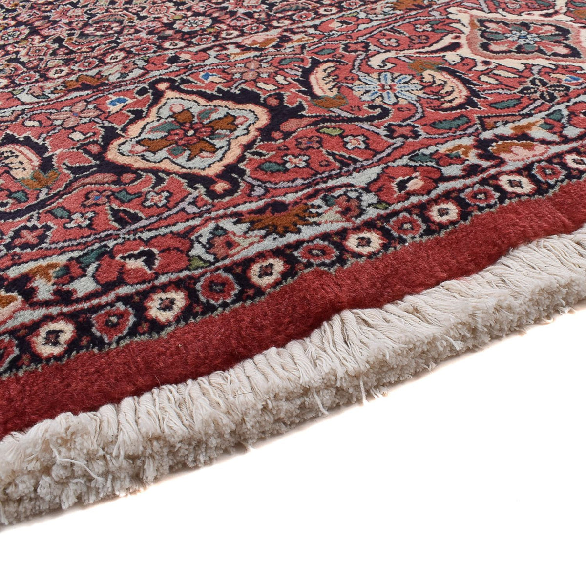 Perzisch tapijt - Bijar rond  - 300 x 300 cm - donkerrood