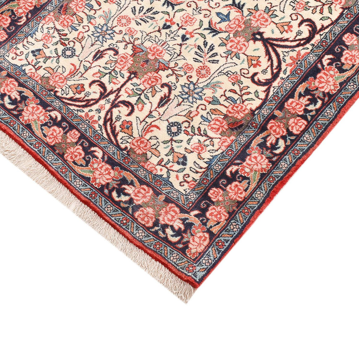 Loper Perzisch tapijt - Bijar - 210 x 78 cm - beige