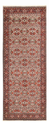 Loper Perzisch tapijt - Bijar - 388 x 157 cm - roest
