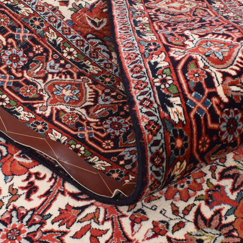 Loper Perzisch tapijt - Bijar - 388 x 157 cm - roest