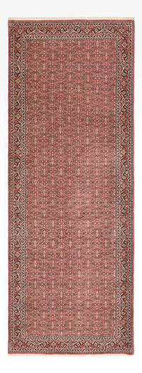 Loper Perzisch tapijt - Bijar - 393 x 152 cm - roest