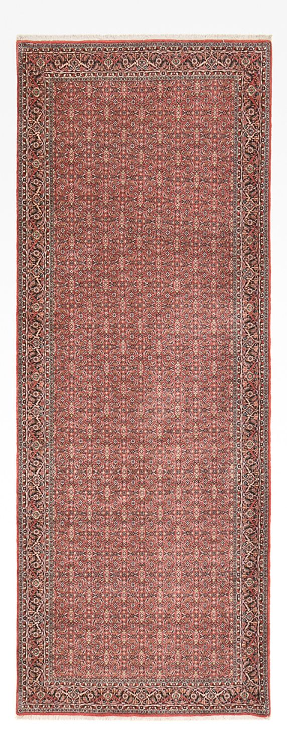 Loper Perzisch tapijt - Bijar - 393 x 152 cm - roest