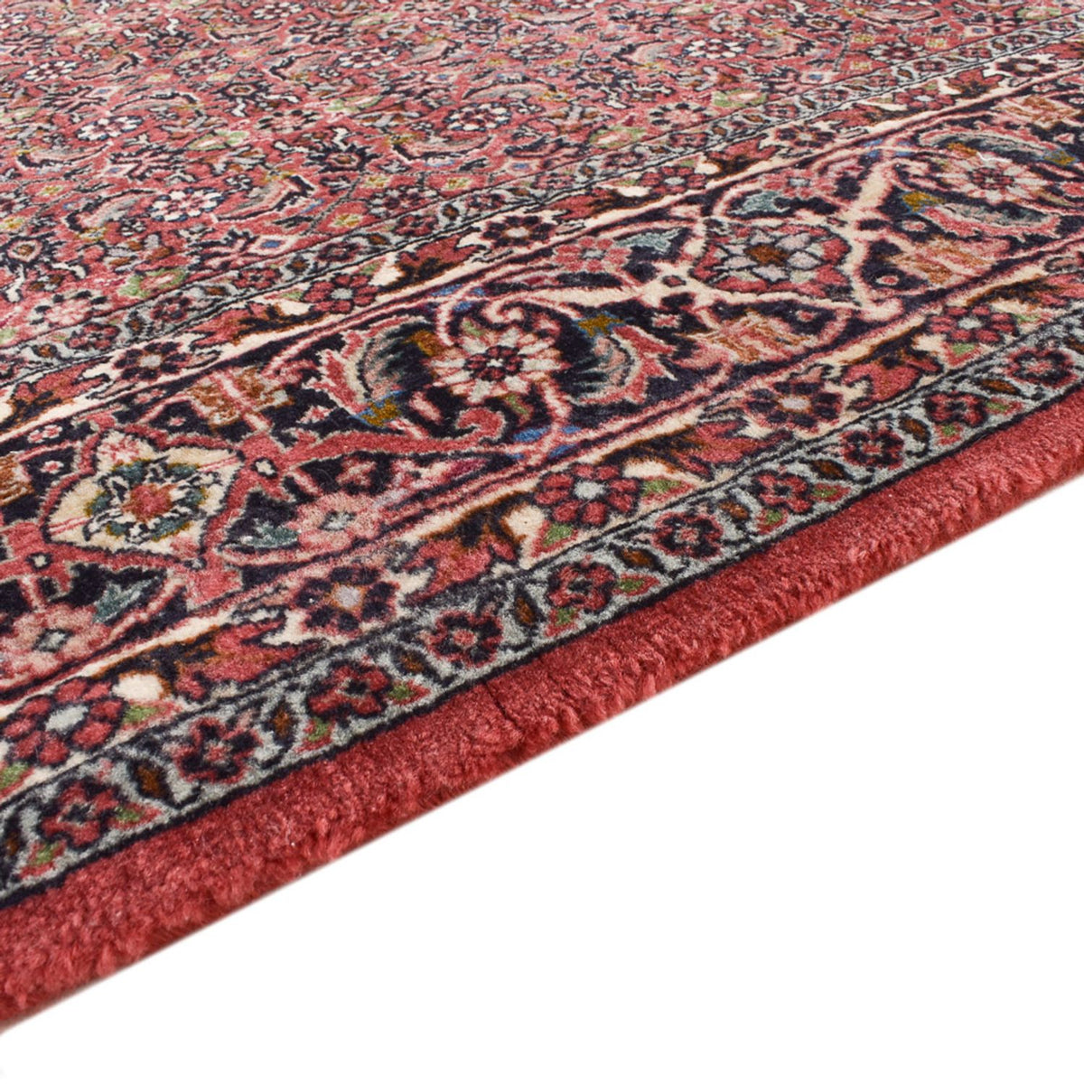 Loper Perzisch tapijt - Bijar - 393 x 152 cm - roest