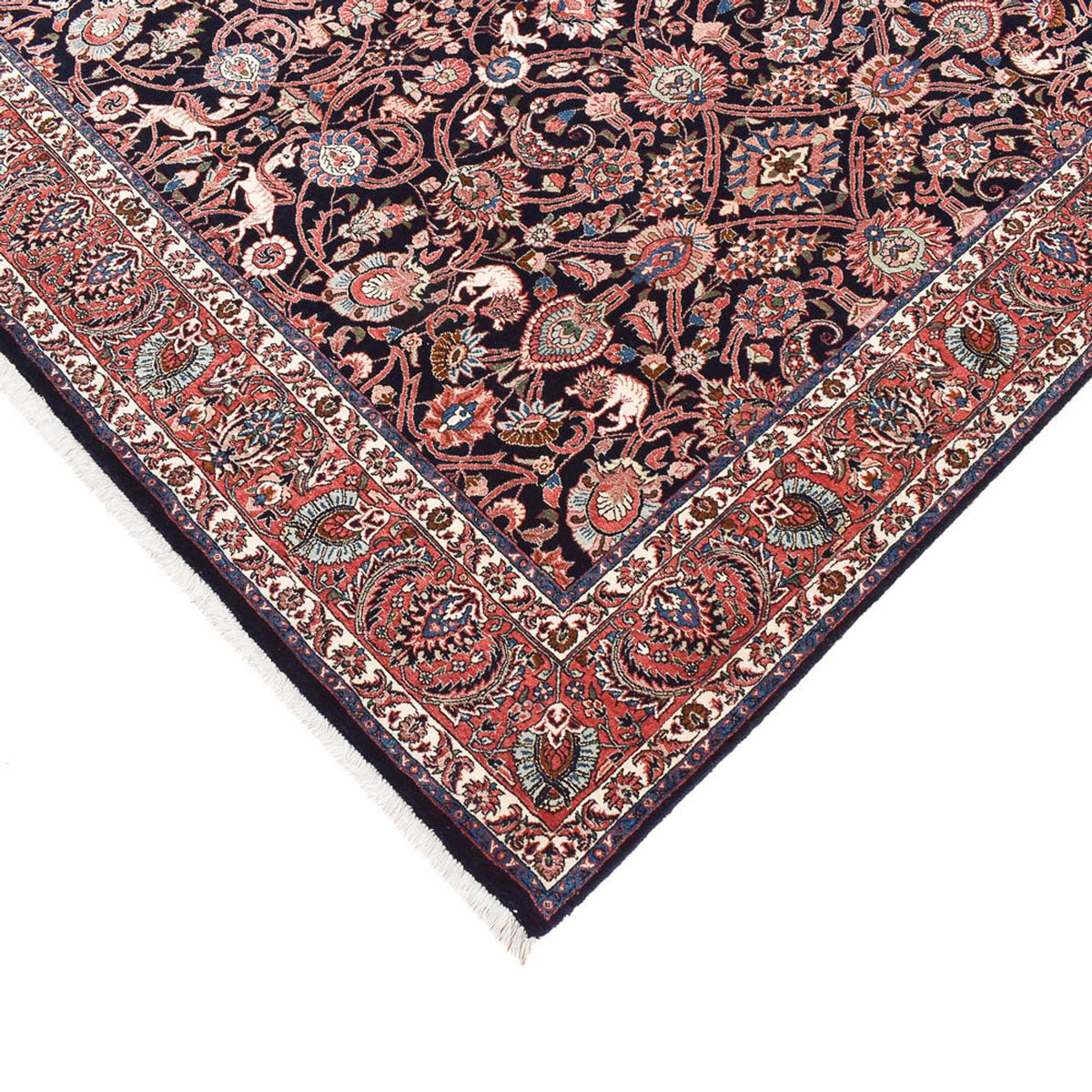 Perzisch tapijt - Bijar - 370 x 202 cm - roest