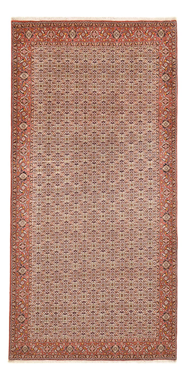 Loper Perzisch tapijt - Bijar - 401 x 200 cm - roest