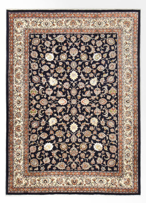 Perzisch tapijt - Klassiek - Koninklijke - 345 x 241 cm - donkerblauw