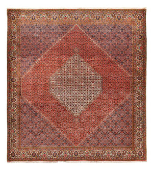 Perzisch tapijt - Bijar - 294 x 260 cm - rood