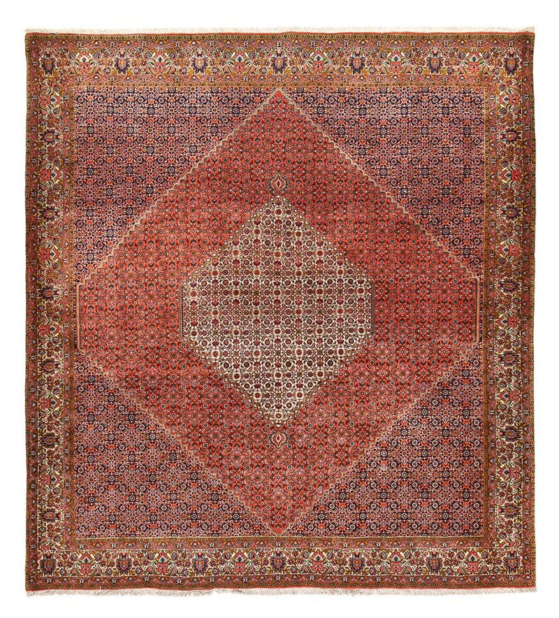 Perzisch tapijt - Bijar - 294 x 260 cm - rood