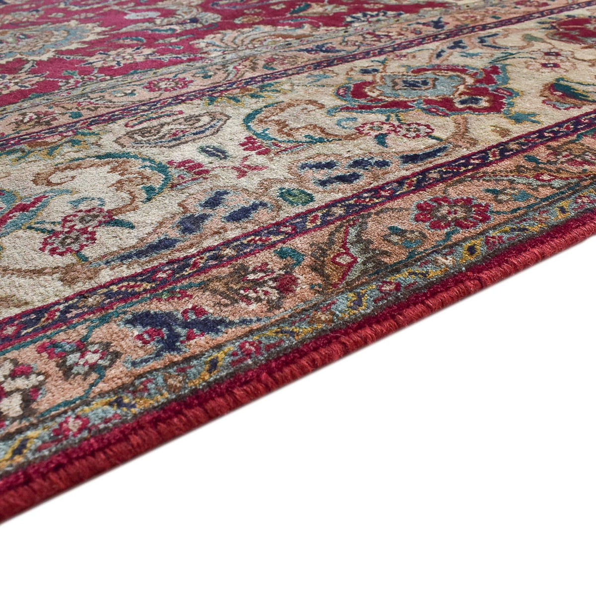Perzisch tapijt - Tabriz - Royal - 393 x 292 cm - rood