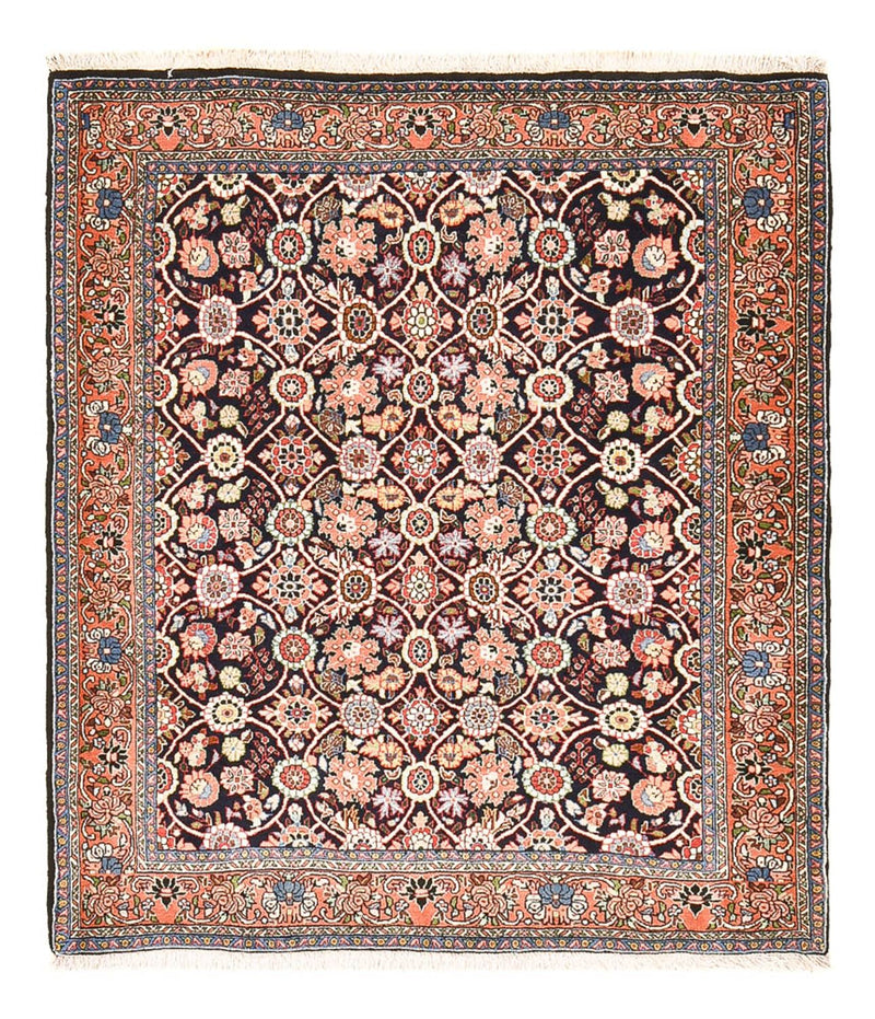 Perzisch tapijt - Bijar - 143 x 125 cm - roest