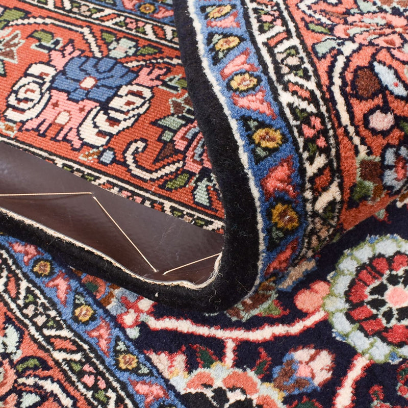 Perzisch tapijt - Bijar - 143 x 125 cm - roest