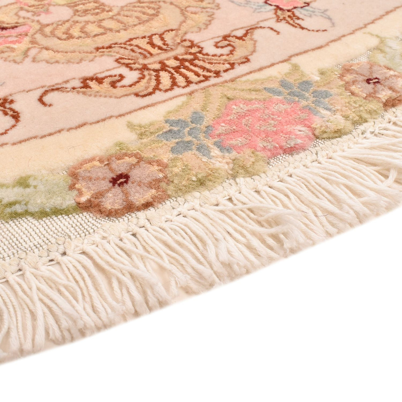 Tabriz - 50 Raj Tapijt 143x143cm - Perzisch tapijt