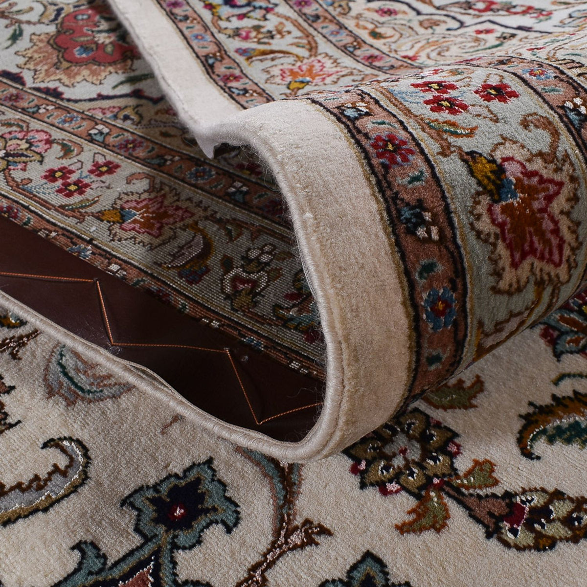 Perzisch tapijt - Tabriz - Royal - 502 x 304 cm - beige