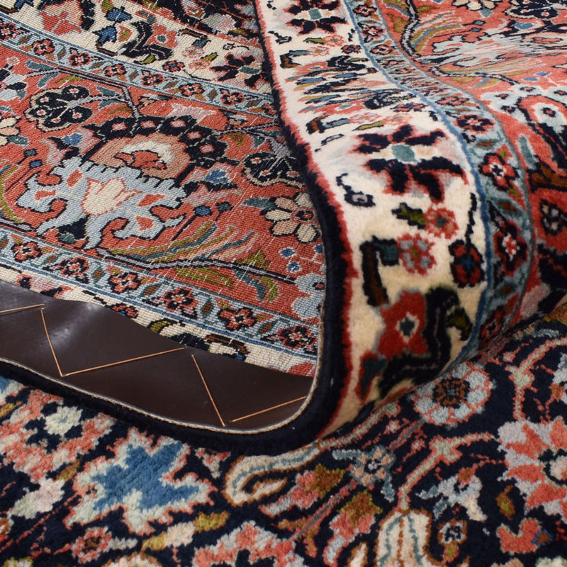 Perzisch tapijt - Bijar vierkant  - 254 x 243 cm - donkerrood