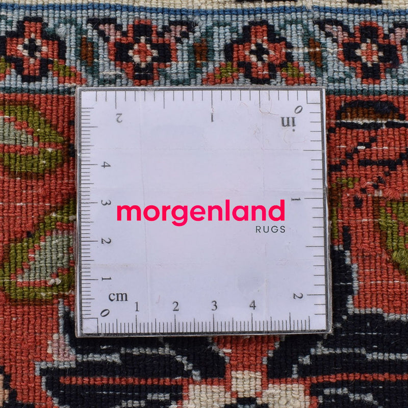 Perzisch tapijt - Bijar vierkant  - 254 x 243 cm - donkerrood