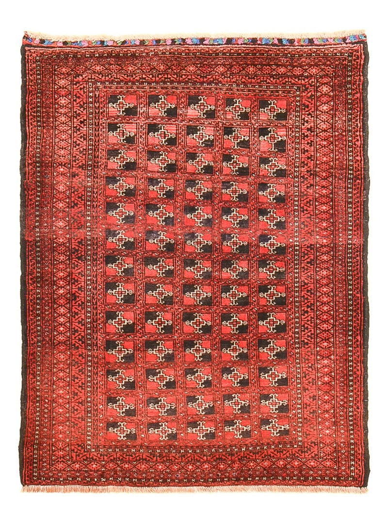 Baluch tapijt - 124 x 95 cm - rood