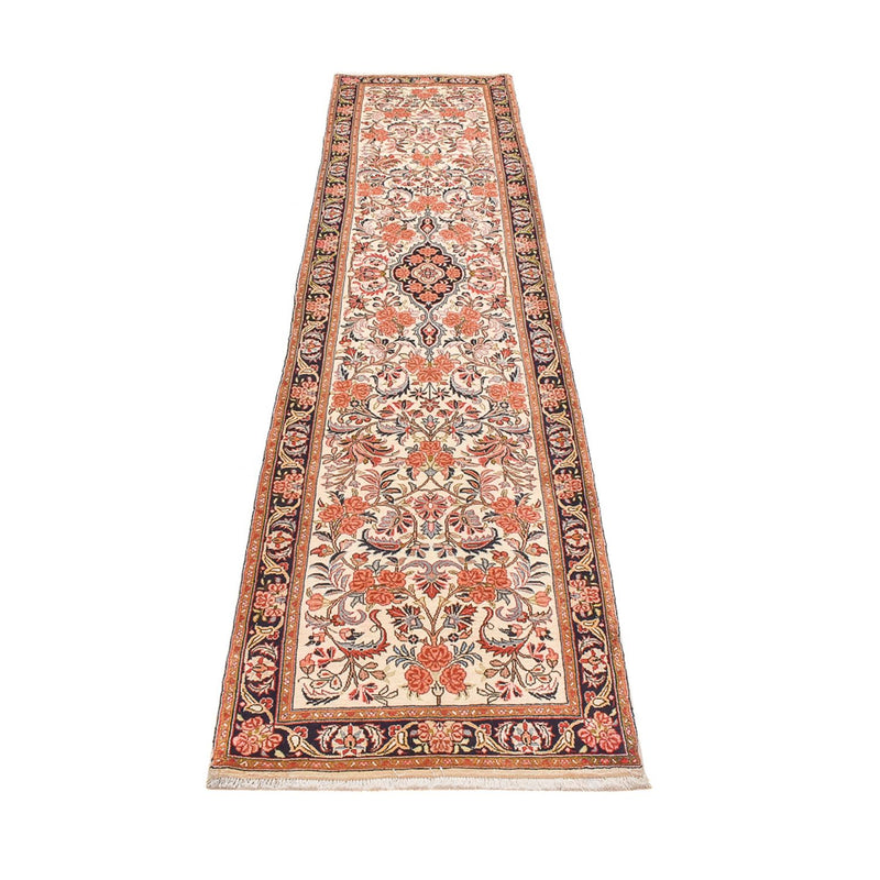 Loper Perzisch tapijt - Bijar - 313 x 76 cm - beige