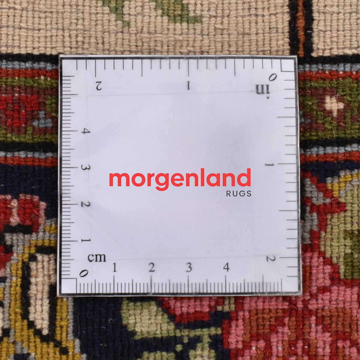 Loper Perzisch tapijt - Bijar - 313 x 76 cm - beige