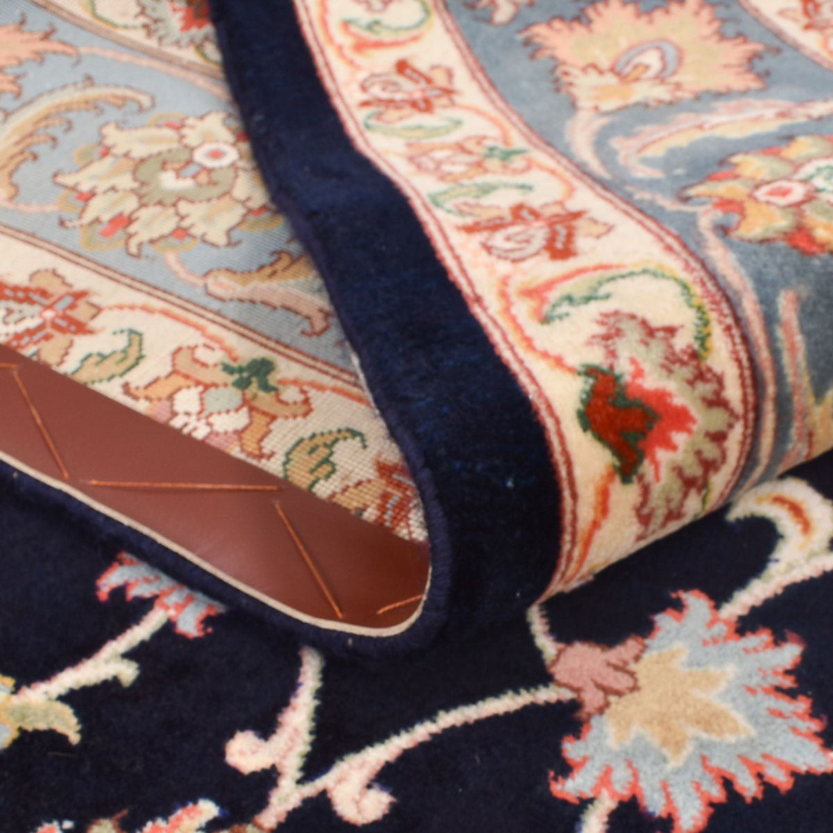 Perzisch tapijt - Bijar - 269 x 166 cm - donkerblauw