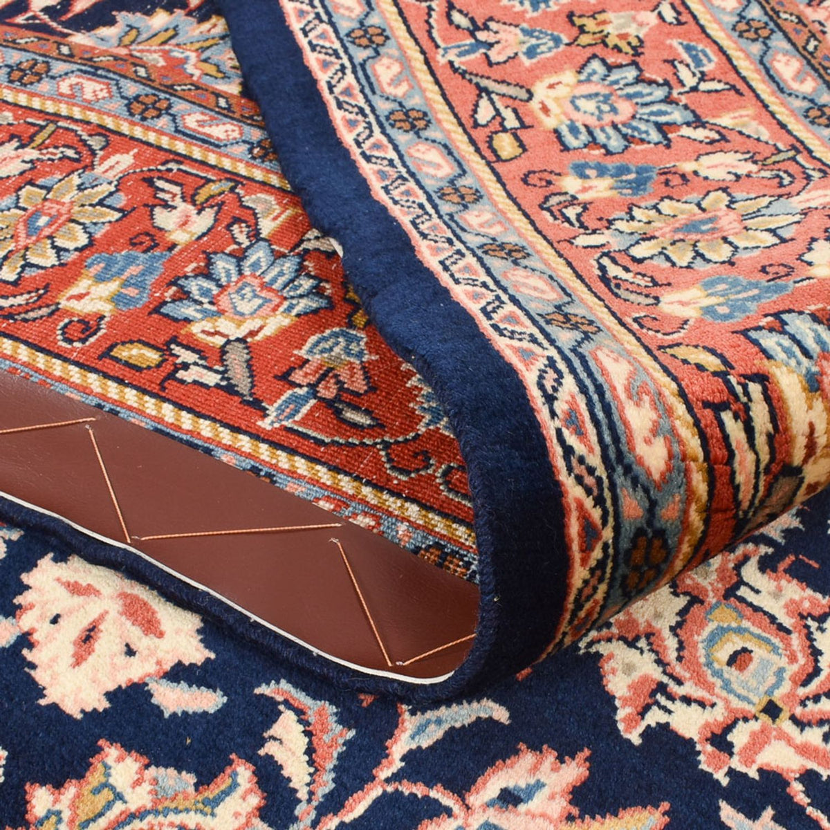 Perzisch tapijt - Keshan - 234 x 143 cm - donkerblauw