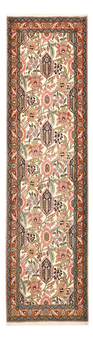 Loper Perzisch tapijt - Bijar - 300 x 87 cm - beige