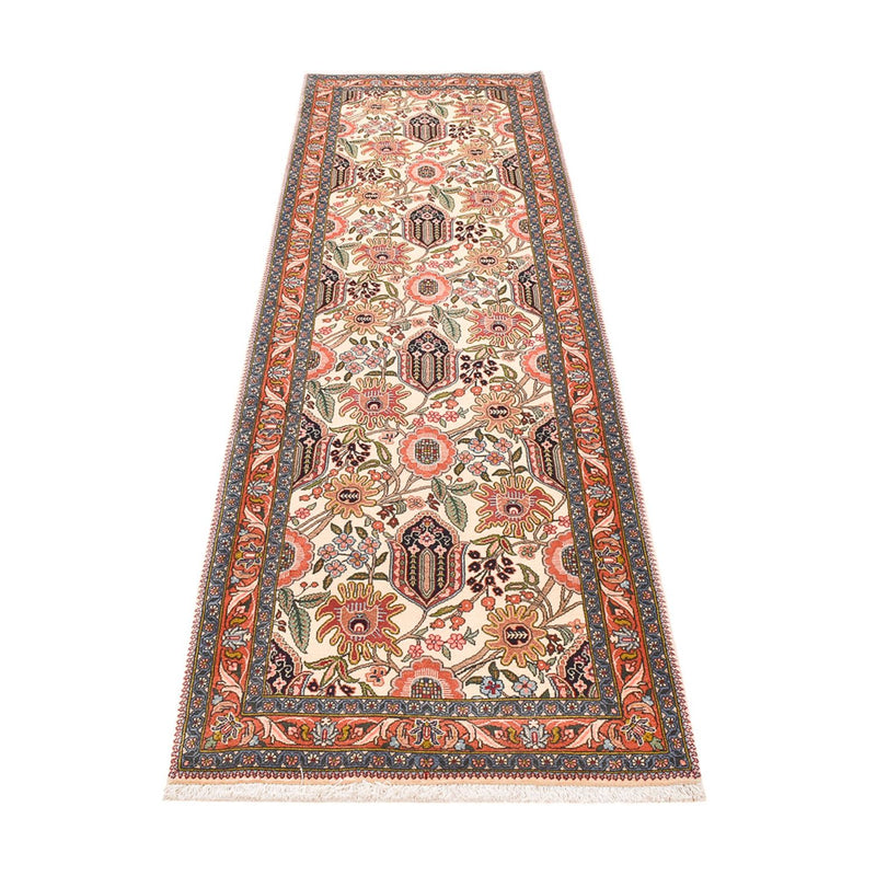 Loper Perzisch tapijt - Bijar - 300 x 87 cm - beige