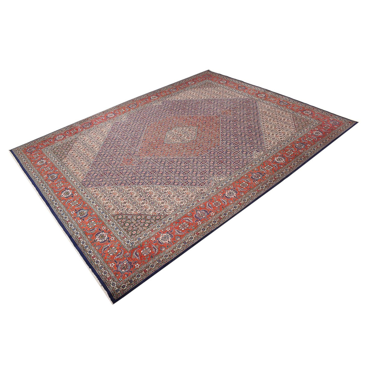 Perzisch tapijt - Tabriz - Royal - 392 x 310 cm - roest