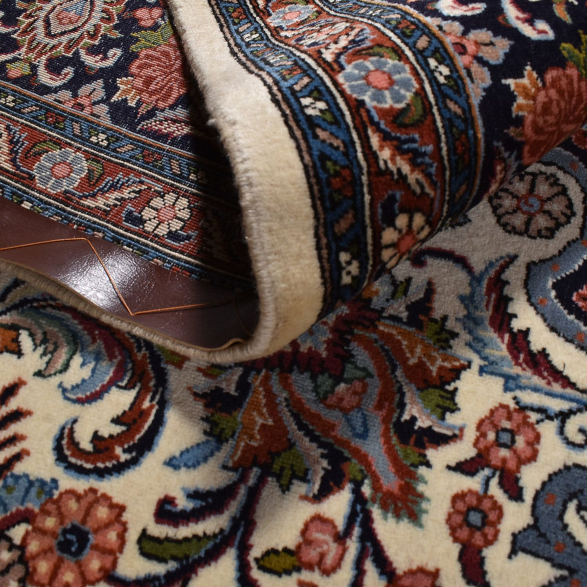 Perzisch tapijt - Bijar - 296 x 198 cm - zand