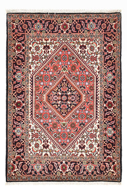Perzisch tapijt - Bijar - 132 x 83 cm - licht rood
