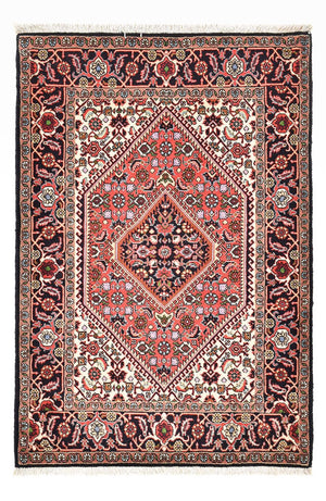 Perzisch tapijt - Bijar - 132 x 83 cm - licht rood