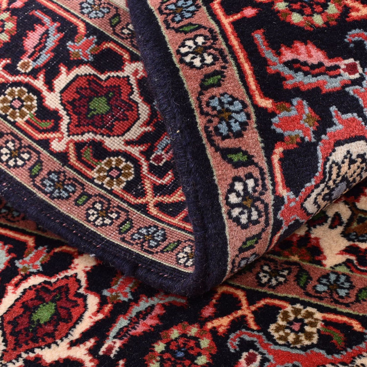 Perzisch tapijt - Bijar - 132 x 83 cm - licht rood