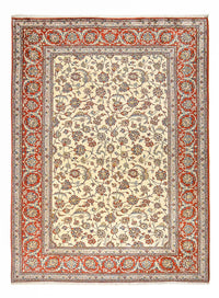 Perzisch tapijt - Isfahan - Premium - 367 x 253 cm - licht beige