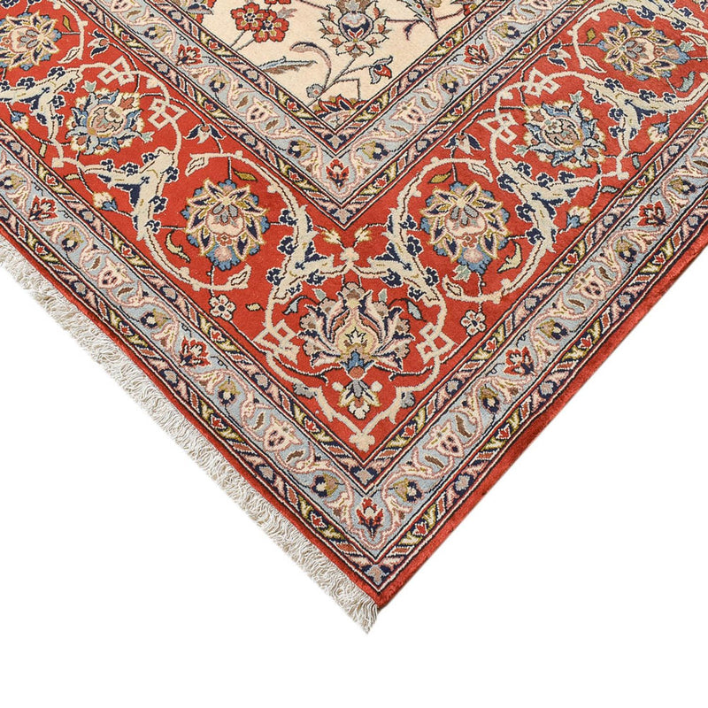 Perzisch tapijt - Isfahan - Premium - 367 x 253 cm - licht beige