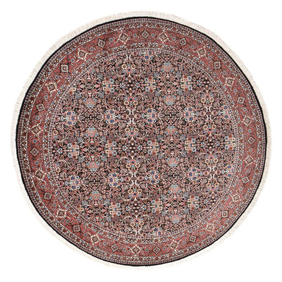 Perzisch tapijt - Bijar - 240 x 240 cm - donkerrood