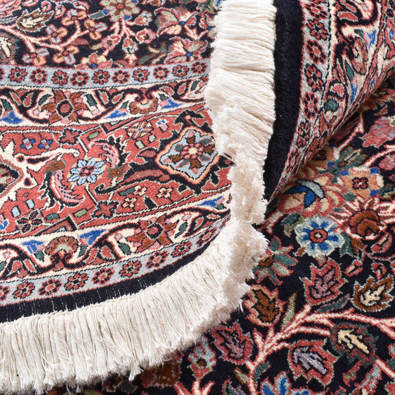 Perzisch tapijt - Bijar - 240 x 240 cm - donkerrood