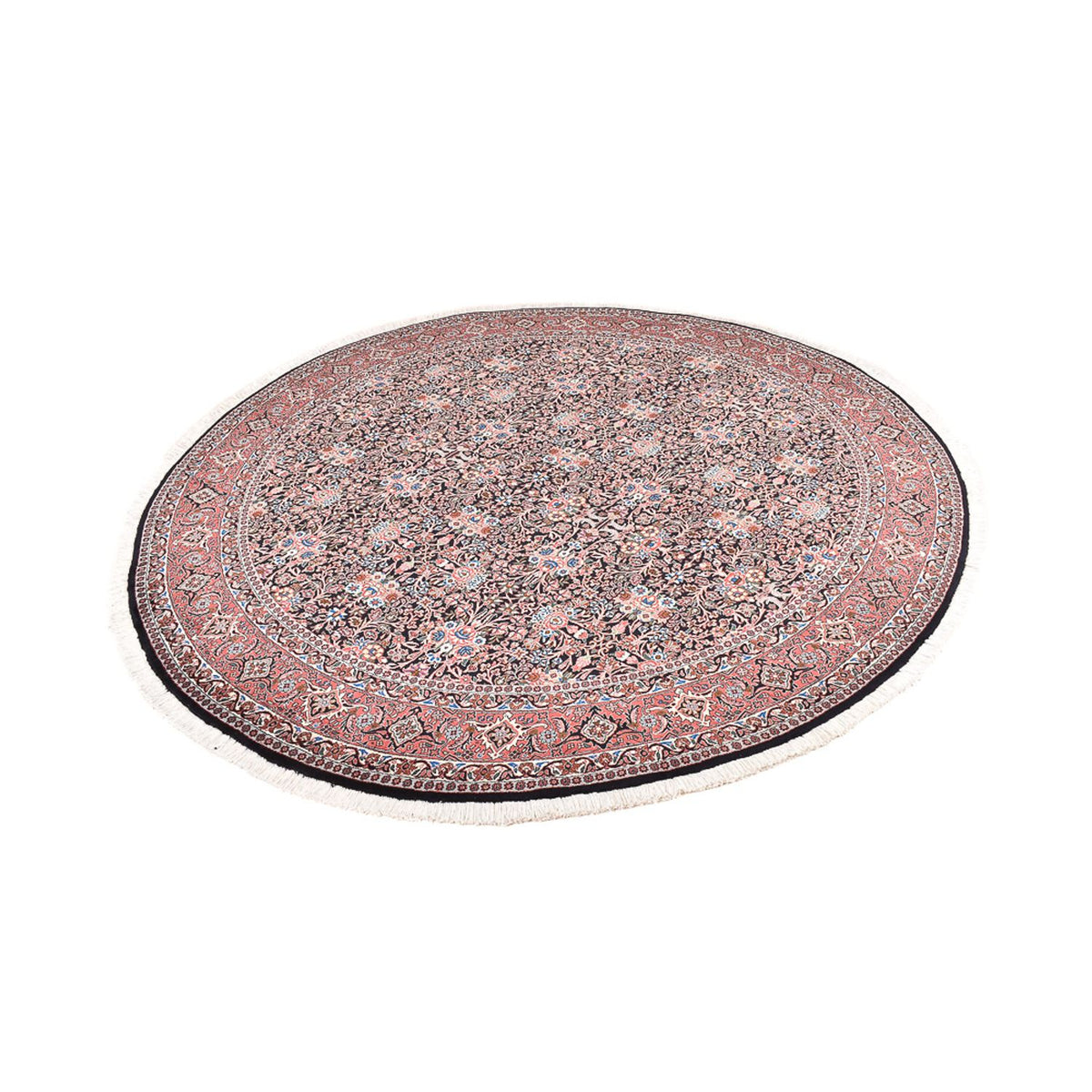 Perzisch tapijt - Bijar - 240 x 240 cm - donkerrood