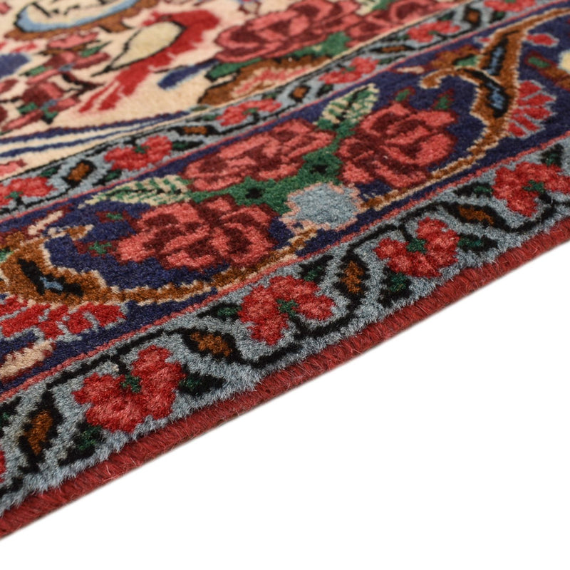 Loper Perzisch tapijt - Bijar - 404 x 96 cm - licht rood