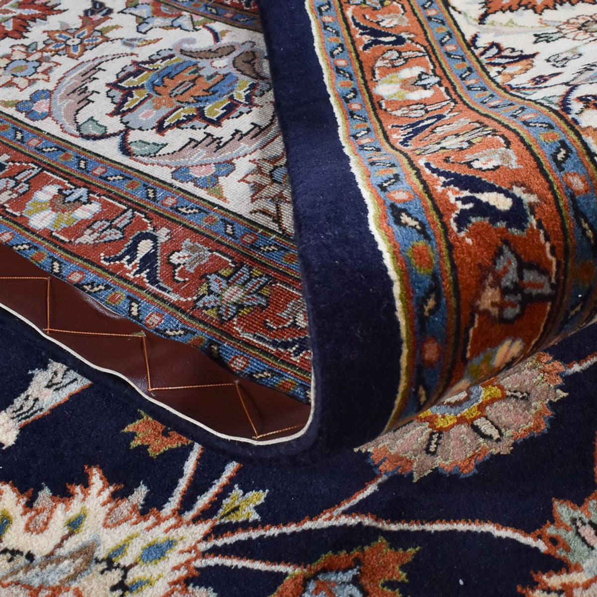 Perzisch tapijt - Klassiek - Koninklijke - 345 x 246 cm - donkerblauw