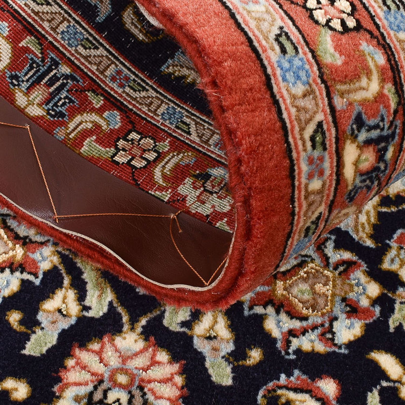 Loper Perzisch tapijt - Ghom - Koninklijk - 197 x 54 cm - donker beige