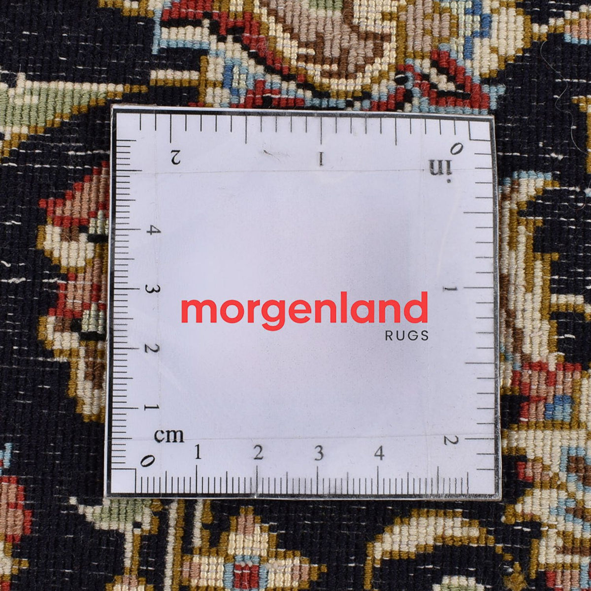 Loper Perzisch tapijt - Ghom - Koninklijk - 197 x 54 cm - donker beige