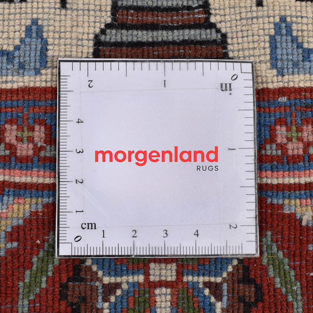 Loper Perzisch tapijt - Bijar - 313 x 75 cm - beige