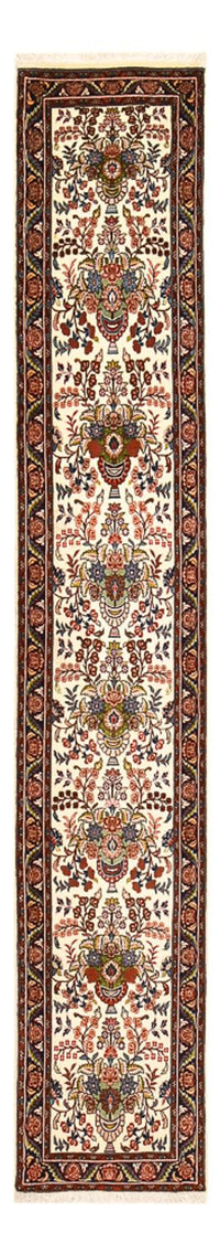 Loper Perzisch tapijt - Bijar - 315 x 56 cm - licht beige