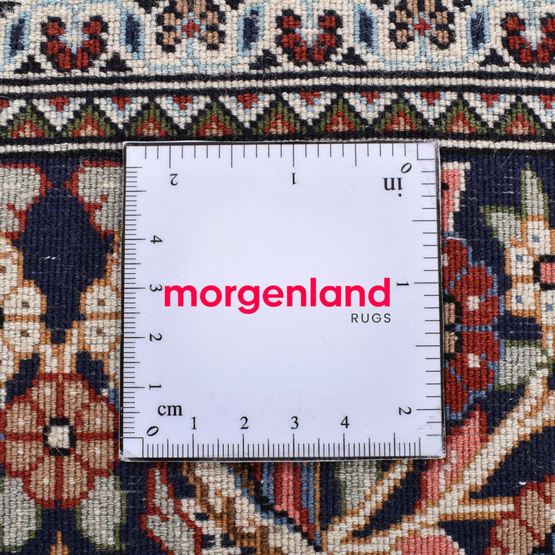 Perzisch tapijt - Ghom - Koninklijk - 200 x 136 cm - licht beige