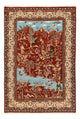 Qom Tapijt 203x138cm - Perzisch tapijt