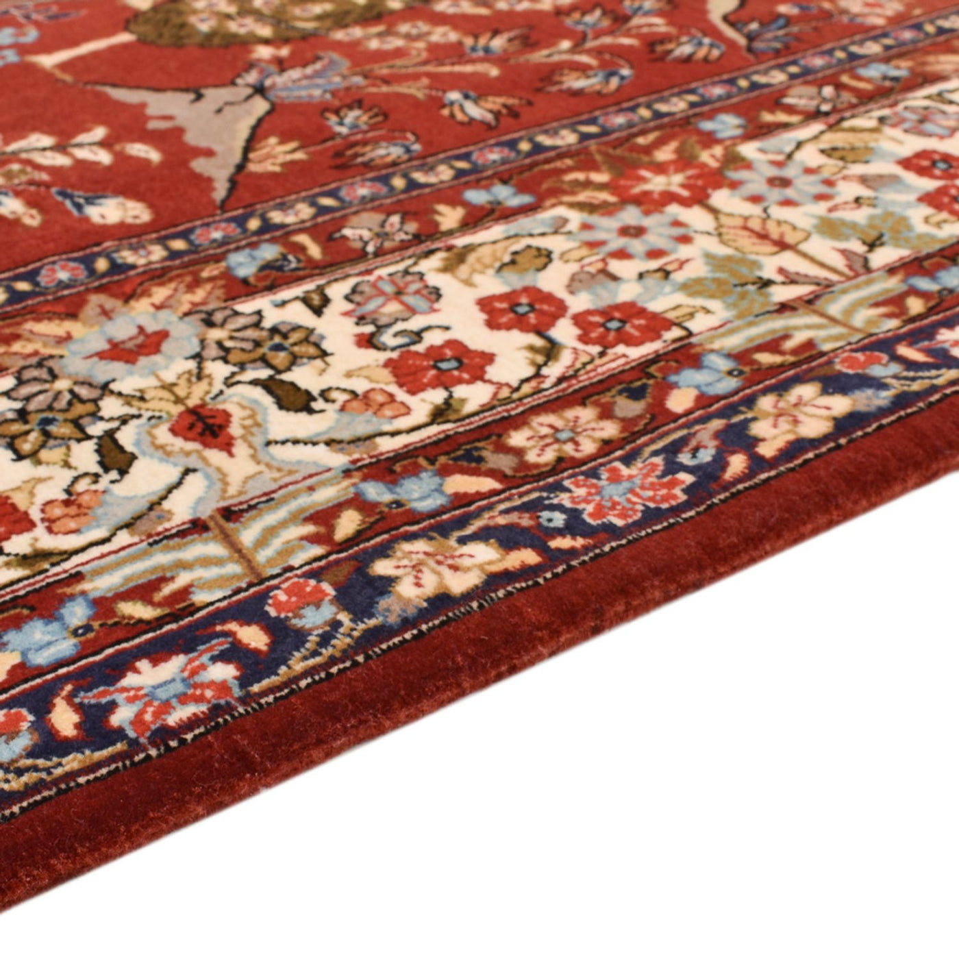 Qom Tapijt 203x138cm - Perzisch tapijt