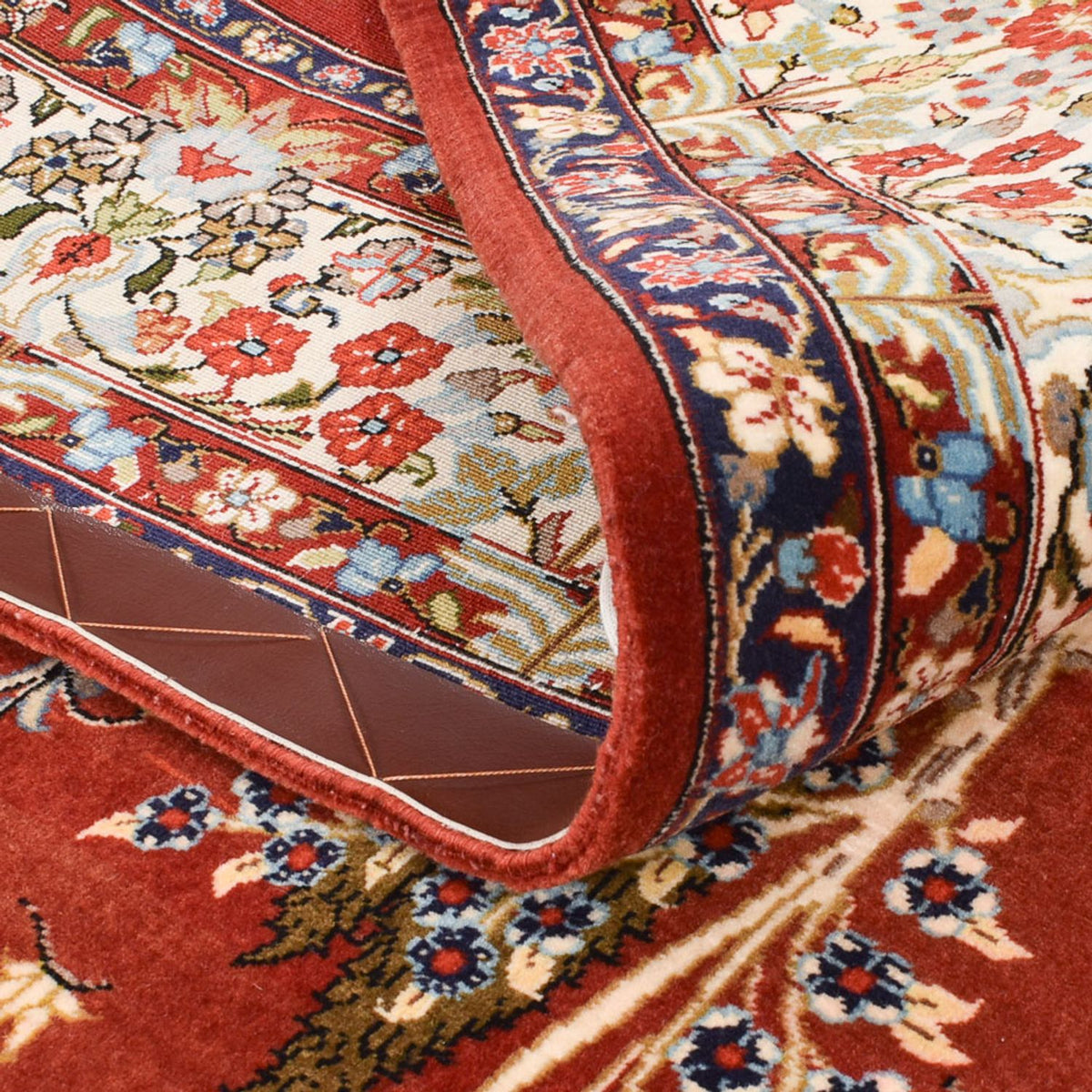 Perzisch tapijt - Ghom - 203 x 138 cm - veelkleurig